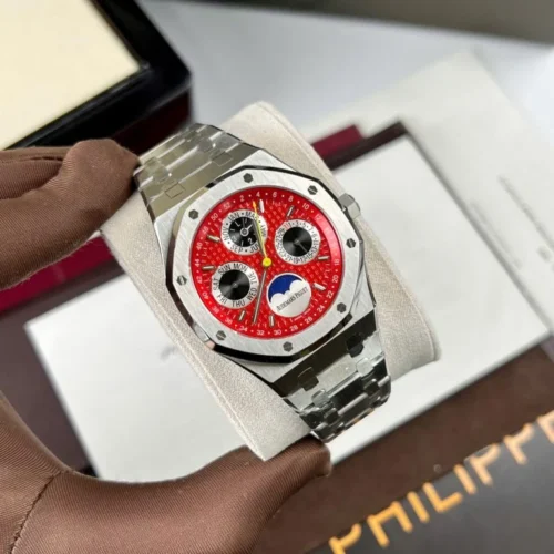 Audemars Piguet Royal Oak Chronograph 26574ST Red Dial